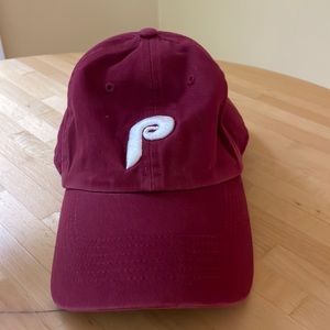 Phillies Maroon Fitted Hat